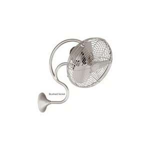  Atlas Fan Co   ME BN   Melody Oscillating Wall Fan 