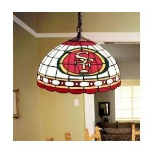  San Francisco 49ers Memory Company Tiffany Ceiling Lamp 
