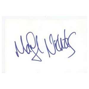 MARISOL NICHOLS Signed Index Card In Person