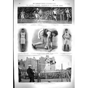 1900 Sport Athletics Stamford Bridge Kraenzlein Long 