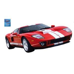  2005 Red Ford GT Wall Mural