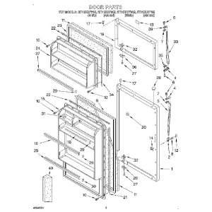  Whirlpool Part Number  1110059 For Model #  RT14DKYFW02 