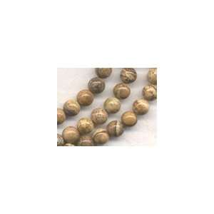 6mm Picture Jasper Round Beads Arts, Crafts & Sewing