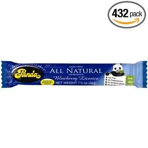 Panda Blueberry Licorice Bar, 1.1 Ounce(Pack of 432)  