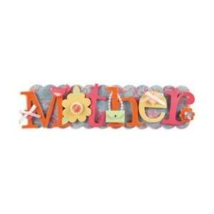  Father/Mother Stacked Statement 3 D Title Sticker Arts 