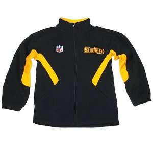  Pittsburgh Steelers Youth Momentum Fleece Jacket Sports 