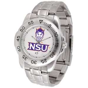 Northwestern State Demons NSU NCAA Mens Sports Steel Watch 