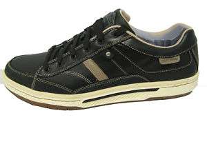 Mens New Skechers Casual Shoes Gasol Black Size 11.5 12  