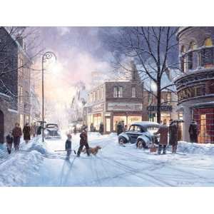  Winter Evening   500 Piece Puzzle Toys & Games