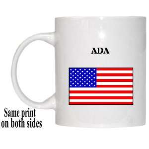  US Flag   Ada, Oklahoma (OK) Mug 