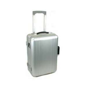  Aluminum Rolling Sample Case Salesman Travel Suitcase 