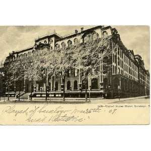   Postcard United States Hotel Saratoga New York 