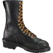 Thorogood 804 6370 Logger or Lineman Safety Toe Work Boots 9.5 M USA 