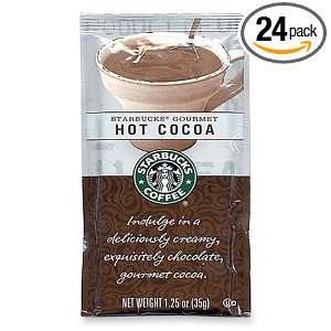 Starbucks® Gourmet Hot Cocoa, 24 pack Grocery & Gourmet Food