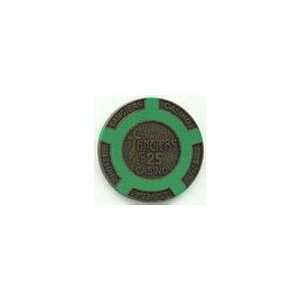 Las Vegas Tangiers Casino $50 Brass Poker Chips, Set of 50  