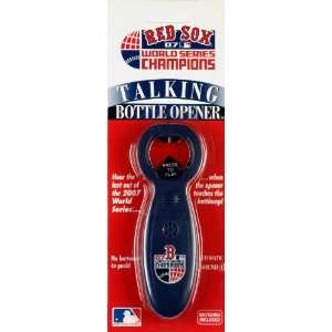 Red Sox WS 07 Talking Bottle Opener 