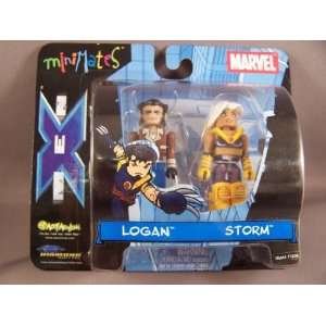  Minimates Logan & Storm Toys & Games