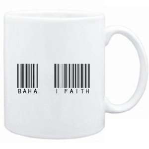  Mug White  BahaI Faith   Barcode Religions Sports 