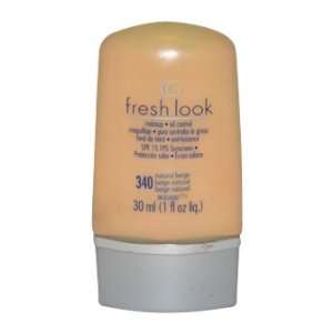  Look Makeup Oil Control # 340 Natural Beige CoverGirl 1 oz Makeup 
