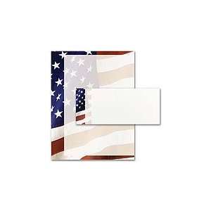  Masterpiece Old Glory Letterhead   8.5 x 11   25 Sheets 