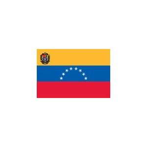  Venezuela Flag with Seal, 5 x 8, Outdoor, Nylon Sports 