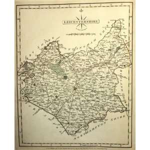  Cary map of Leicestershire (1787)
