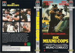 VHS) Die Miami Cops   Terence Hill, Bud Spencer, Richard Liberty 