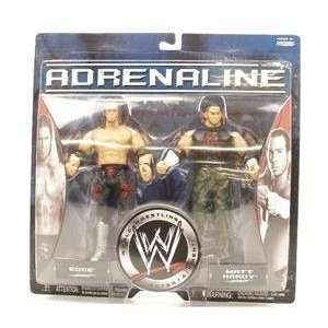  WWE Adrenaline 2 Pack Edge & Matt Hardy Toys & Games