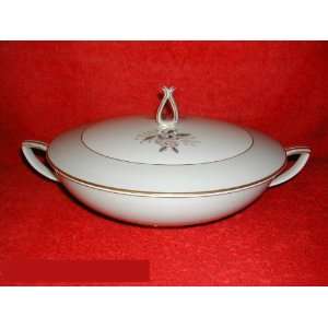  Noritake Lindley #6954 Covered Vegetable   Round Kitchen 