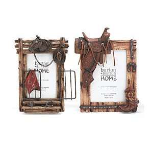 Set of 2 Horse & Western Themed Picture Frame