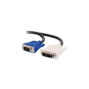  Cables To Go 2m DVI Male to HD15 VGA Male Video Cable (6 