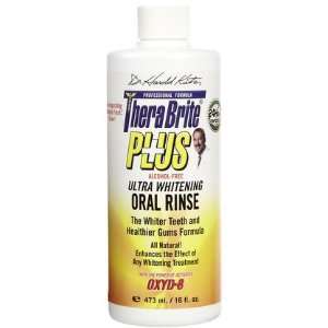  TheraBRITE Plus Oral Rinse 16 oz (Pack of 3) Health 