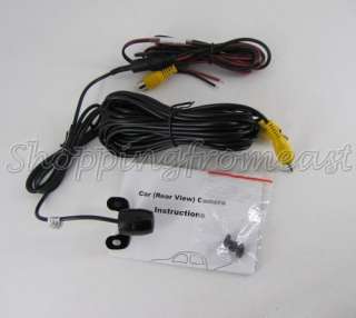 1x car rear view camera 1x5m video cable 1x user manual