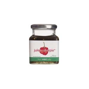 Jules & Sharpie Hot Mint Jelly (Economy Case Pack) 12 Oz Jar (Pack of 