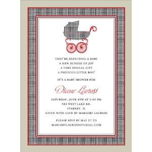  Prince of Wales Pram Baby Shower Invitations Everything 