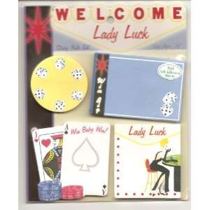  Welcome Lady Luck Sticky Note Set