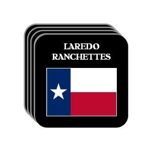 US State Flag   LAREDO RANCHETTES, Texas (TX) Set of 4 Mini Mousepad 