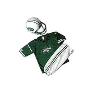 New York Jets Youth NFL Team Helmet and Uniform Set  