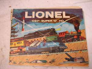 LIONEL 1959 SUPER O TOY MODEL RR TRAIN CATALOG RAILROAD  