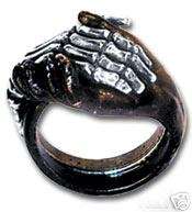 Alchemy Gothic Deadly Friendship Ring  