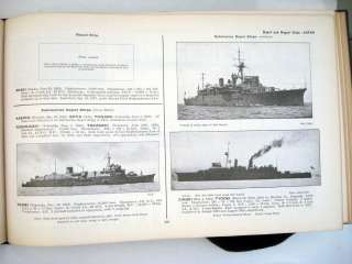 1942 FRED T. JANE JANES FIGHTING SHIPS 1941 PHOTOS  