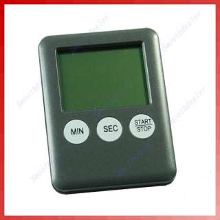   Digital Kitchen Cooking Alarm Count Down Up Timer Large LCD Display