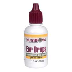 NutriBiotic Ear drops are an excellent topical treatment for ear aches 