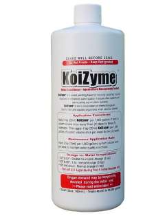 Koizyme   For bacteria in Live Koi ponds   Best Product  