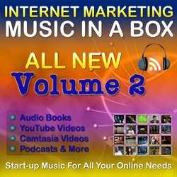 Internet Marketing Music 252 Royalty Free Tracks CD/DVD  