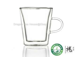Double Wall Glass Coffee / Tea Mug 200ml 6oz 10325 10  