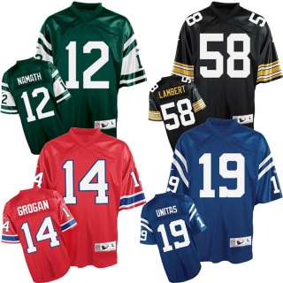 Assorted AFC Mid Tier NFL Throwback Jerseys Reebok Many Teams, Styles 