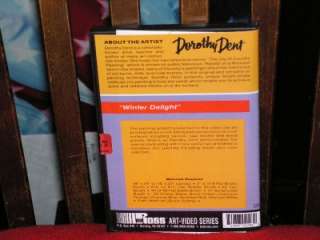 Dorothy Dent DVD Winter Delight Oil Painting  