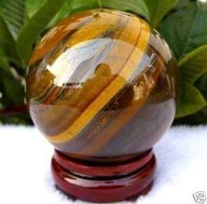 Natural tiger eye quartz crystal Sphere 50mm  