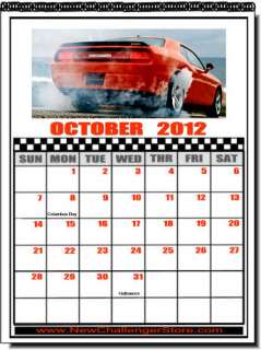 Current 13 Month NEW Dodge Challenger Calendar DCC0708  